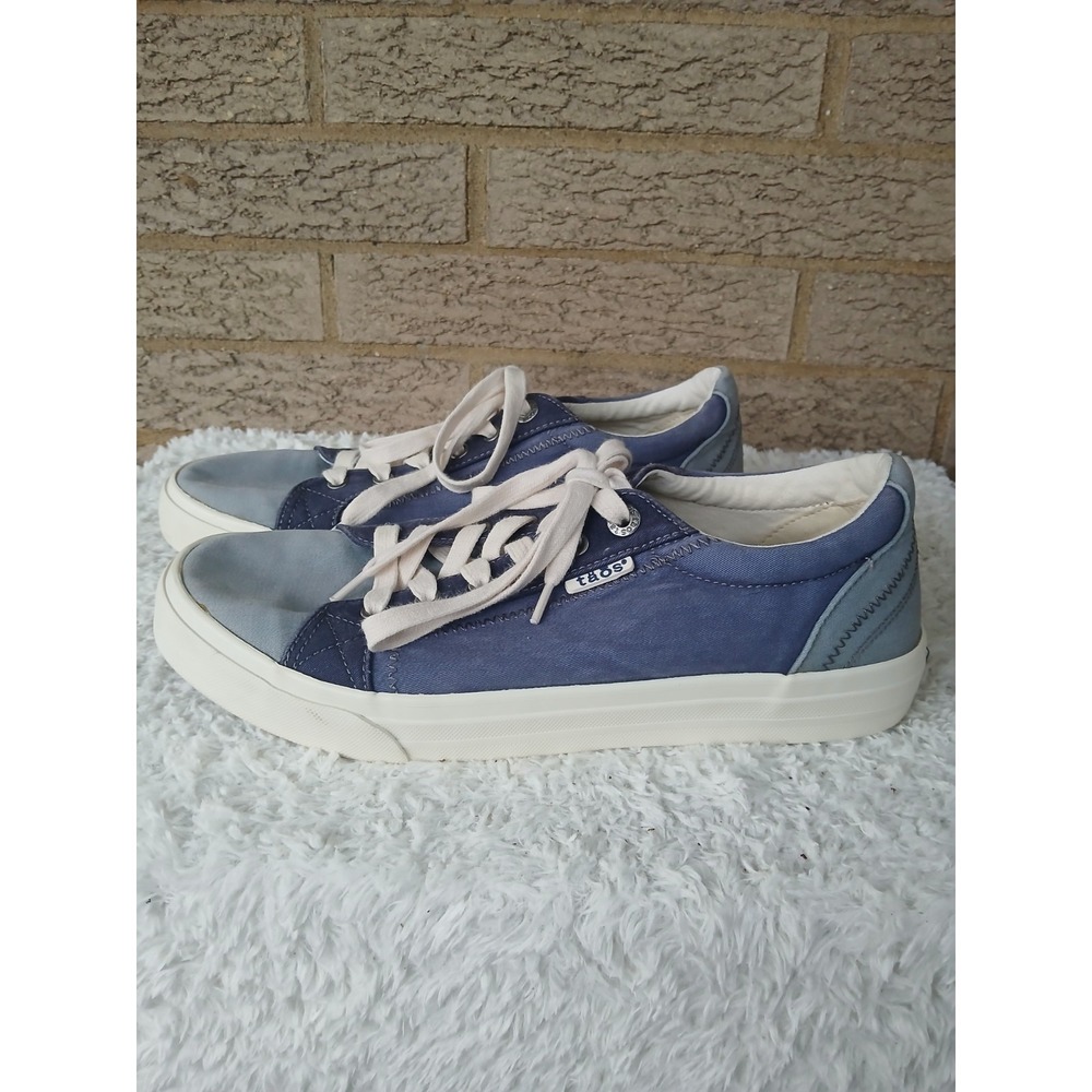 Taos Women's Plim Soul Canvas Sneakers In Indigo Multicolor Sz 10W